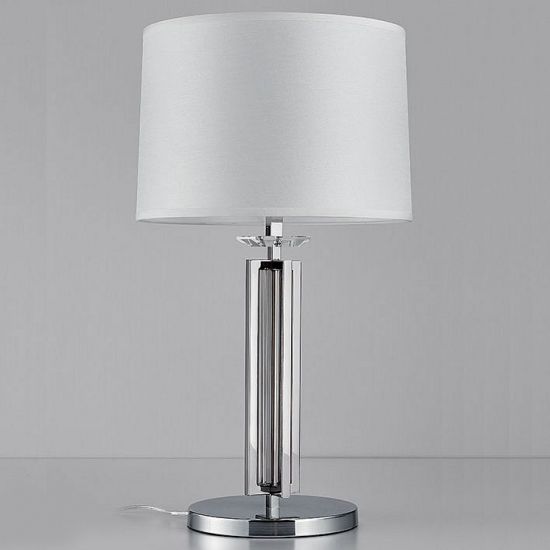 Настольная лампа декоративная Newport 4400 4401-T chrome без абажура