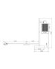 Настольная лампа Moderli V3060-1T Suspent 1*E14*40W - 4