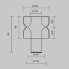 Настольный светильник Maytoni MOD485TL-L9AM3K - 7