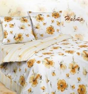 Настя КПБ 1.5 сп (5) "Экзотика" Поплин