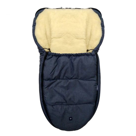 №S82 Спальный мешок в коляску exclusive (серый)