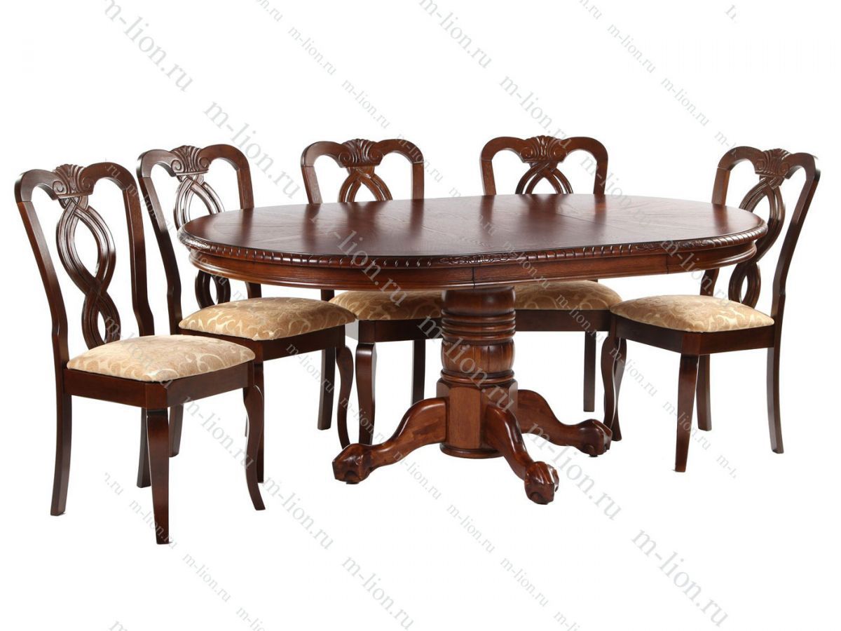 Обеденная группа 4872 SWC | 8093 темный орех