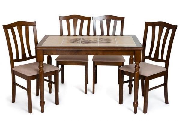 Обеденная группа CT 3045P | 8162 темный дуб | город №2