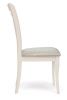 Обеденная группа Milano | Siena ivory white | голубая обивка - 5