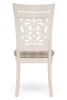 Обеденная группа Milano | Siena ivory white | голубая обивка - 6