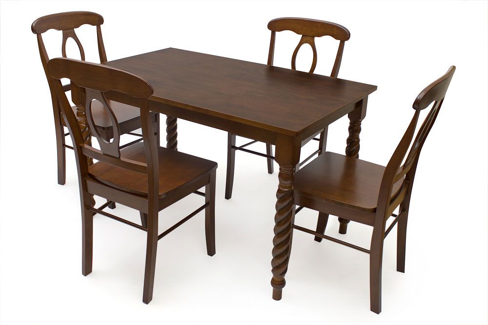 Обеденная группа Napoleon темный дуб