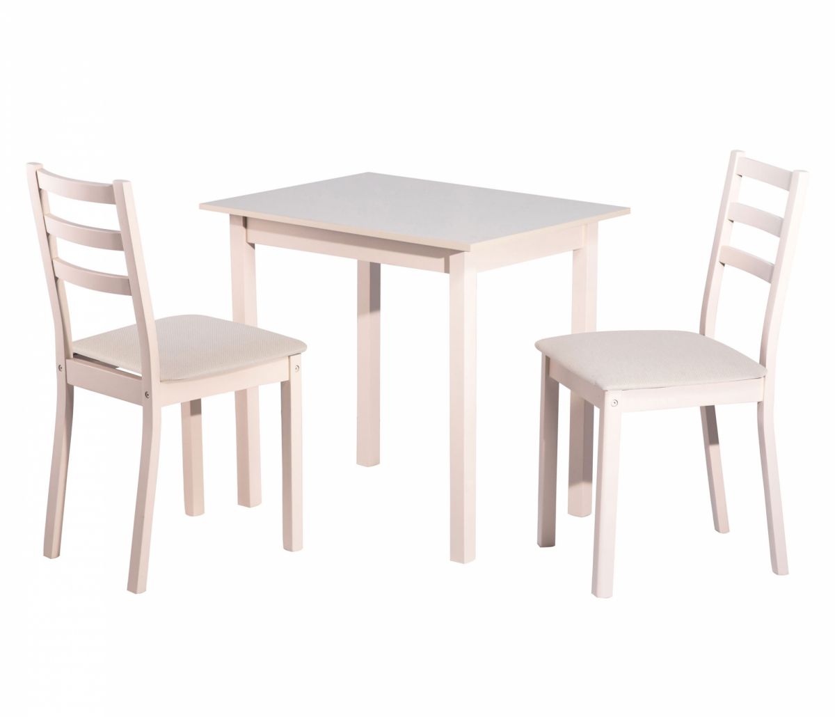 Обеденная группа Рене мини Слоновая кость | Валенсия | ткань брикс ивори