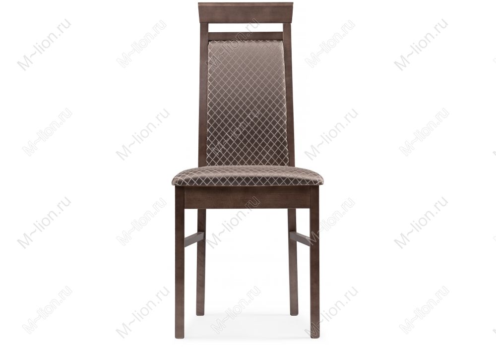 Обеденная группа (Стол деревянный Дорсет 120(170)х120х76 орех темный и Стул деревянный Амиата орех - коричневый)