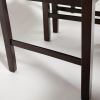 Обеденный комплект Хадсон (стол + 4 стула)- Hudson Dining Set дерево гевея-мдф, стол: 110х70х75см - - 13