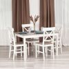 Обеденный комплект Хадсон (стол + 4 стула)- Hudson Dining Set (mod.0104) МДФ-тополь-меламин, стол: 1 - 9