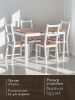 Обеденный комплект Соната (стол + 4 стула) - Sonata dining set массив сосны, стол: 120х75х73см стул - 5