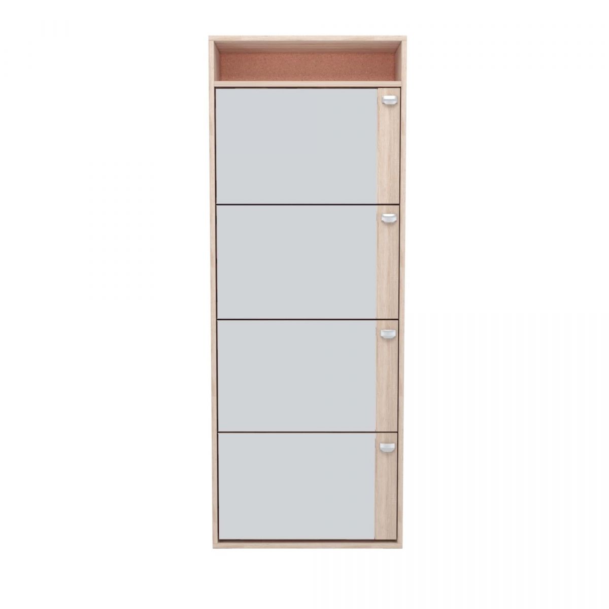 Обувница Leset Эдит 4S, Дуб сонома