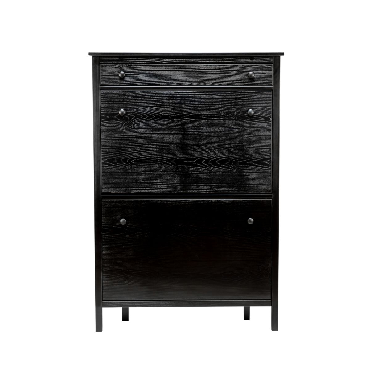 Обувница Leset Токе 3 ящ., Чёрный