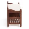 Обувница с 2-я ящиками Secret De Maison AZUR ( mod.TT-BH004) павловния , 80*33*47, Орех (Walnut) - 2