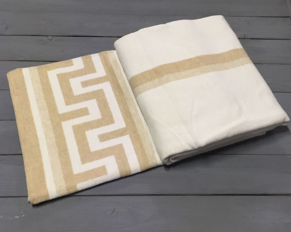 Одеяло "Греция" 170х210 бел-беж