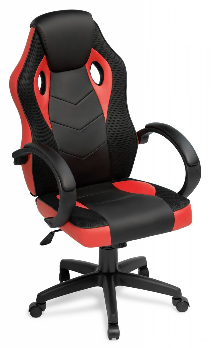 Стул Kard black - red