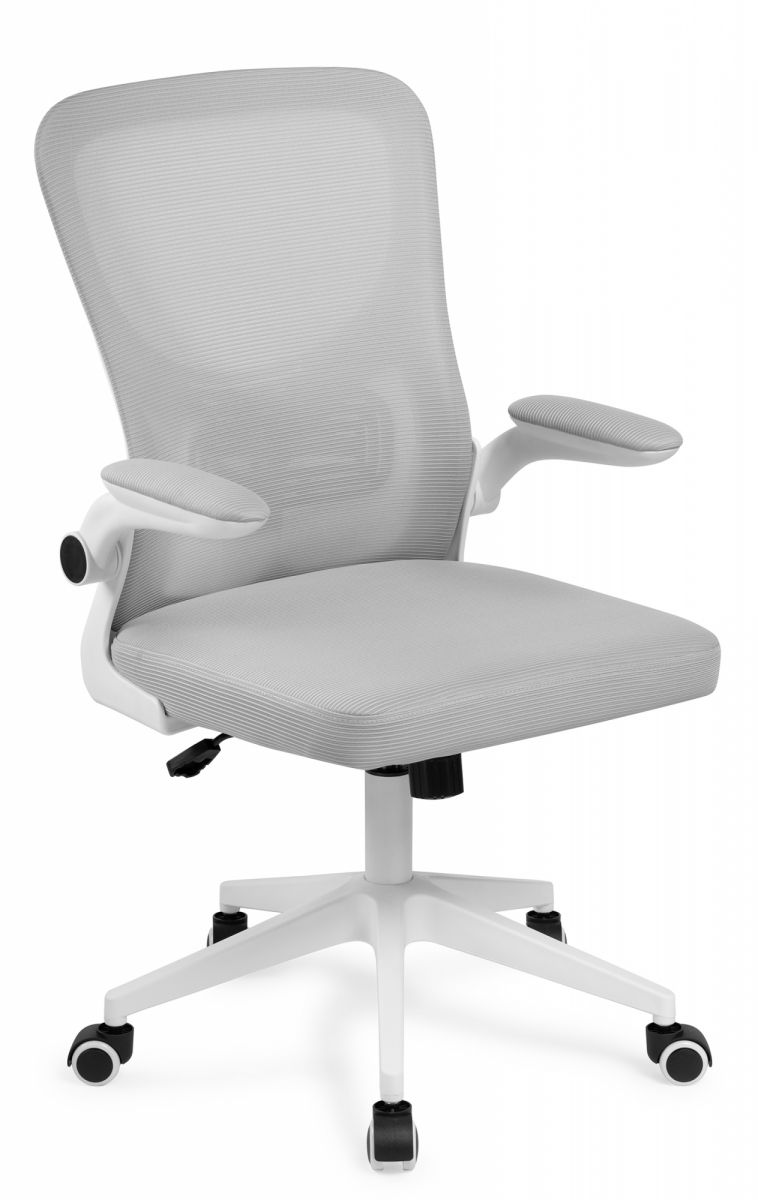 Стул Konfi light gray - white