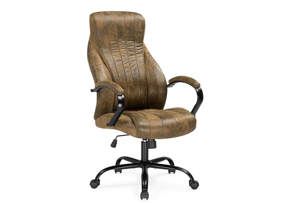 Офисное кресло Raker коричневый - черный