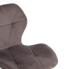 Офисное кресло Recaro (mod.007) - 1 шт. в упаковке металл, вельвет, 45x74+10см, серый (HLR 24) - 9
