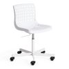 Офисное кресло SKALBERG OFFICE (mod. C-084-B) металл-пластик, 46 х 59 х 75-90 см, White (белый) - 6