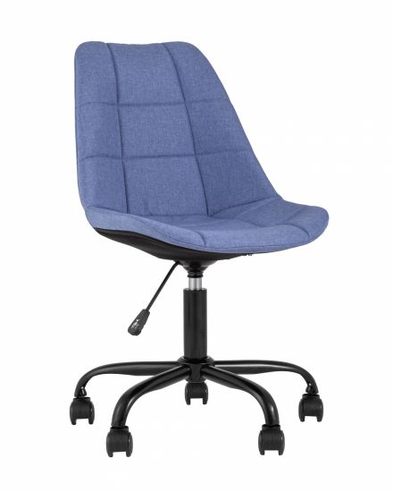 УТ000004668 | Офисный стул | Гирос в обивке из качественной ткани синий регулируемый по высоте