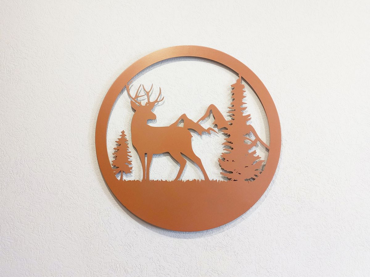 Панно Природа П2, Бронза