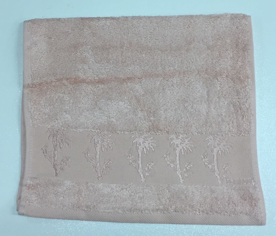 Персик Bamboo 70х130 бамбук полотенце (1шт) Фиеста