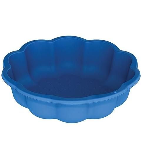 Песочница "Цветок"(голубая)