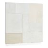 Pineda Абстрактный холст белого цвета 95 x 95 см - 9