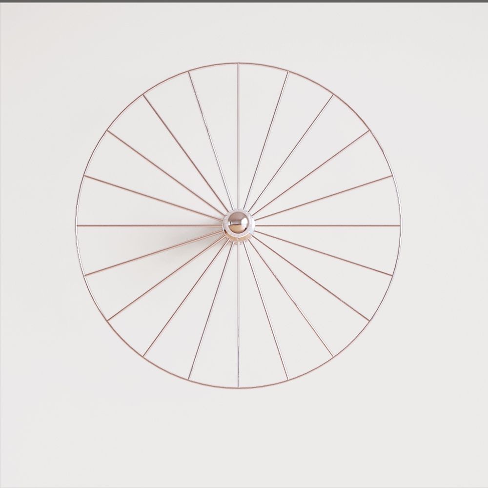 Плафон от бра Wheel d60 Хром