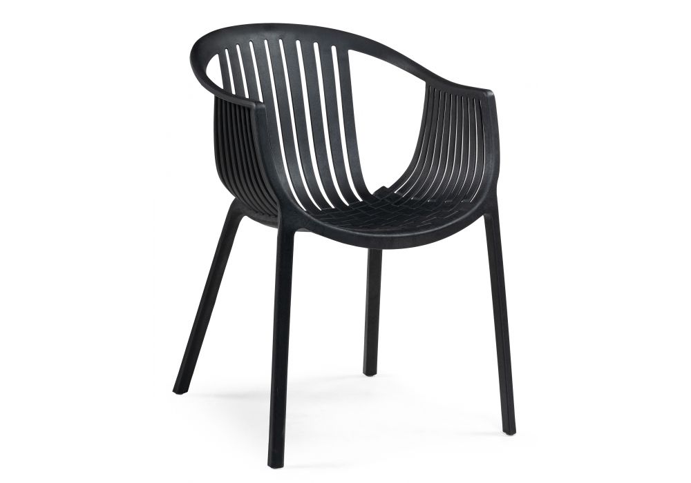 Пластиковый стул Боркас черный