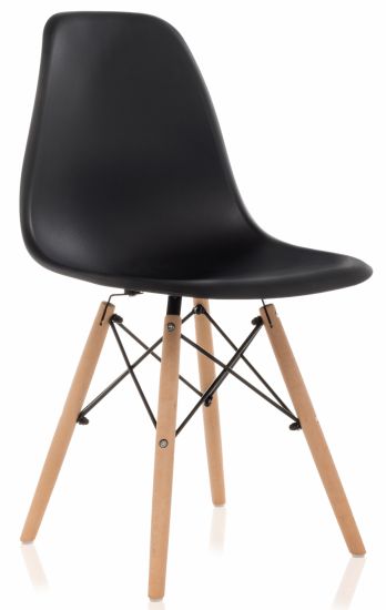 Стул деревянный Eames PC-015 черный