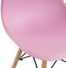 Стул деревянный Eames PC-015 light pink - 8
