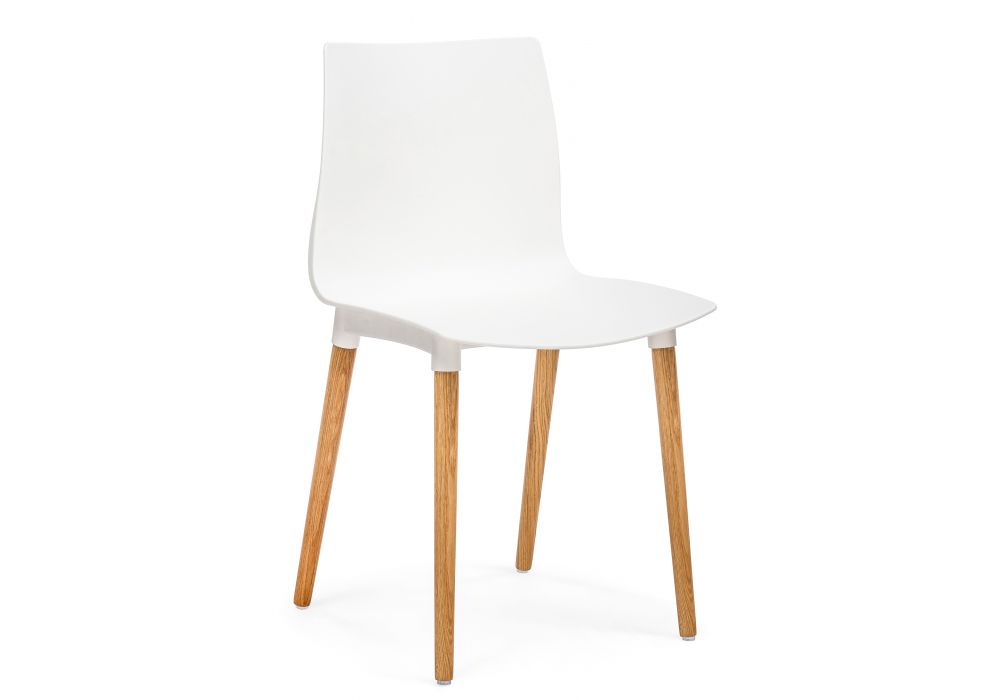 Пластиковый стул Кобе белый