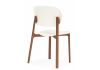 Пластиковый стул Mokka brown - milky - 4