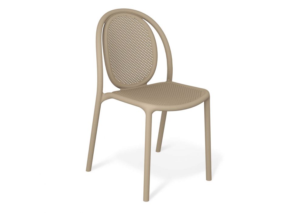 Пластиковый стул Sheffilton SHT-S172 Капучино ral 1019