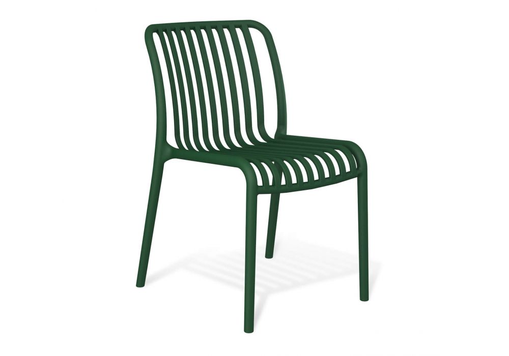 Пластиковый стул Sheffilton SHT-S173 Темно-зеленый ral 6028