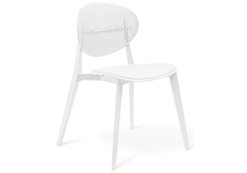 Пластиковый стул SHT-S111-P белый