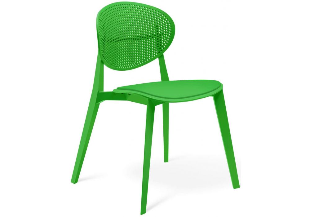 Пластиковый стул SHT-S111-P зеленый - зеленый