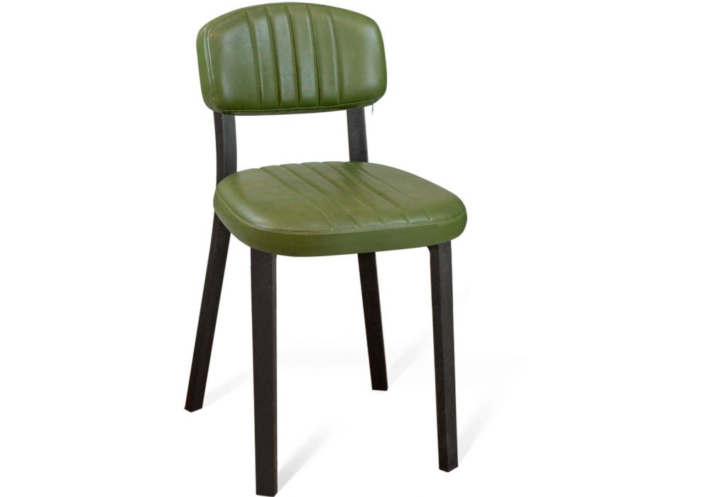 Пластиковый стул SHT-S85-C1 оливковый - черный