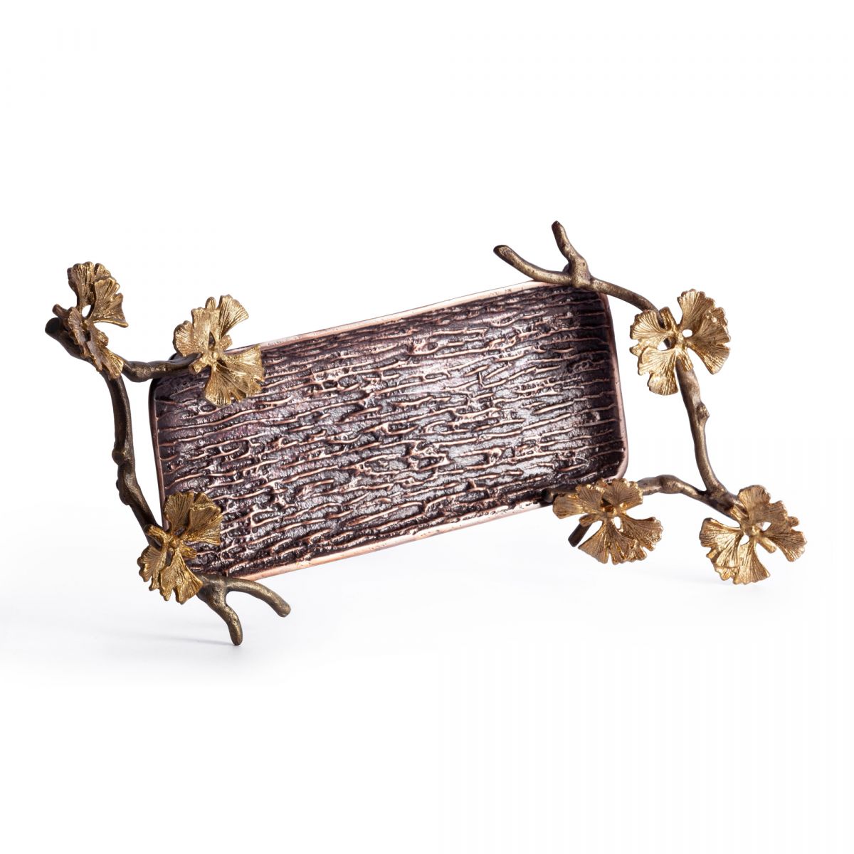 Поднос Secret De Maison MAPLE4 ( mod. 9592 ) алюминиевый сплав, 47,5x27,5x8,5 см, латунь, золото-bra