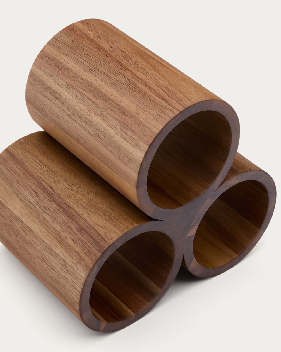 Подставка для бутылок Sesilu из древесины акации