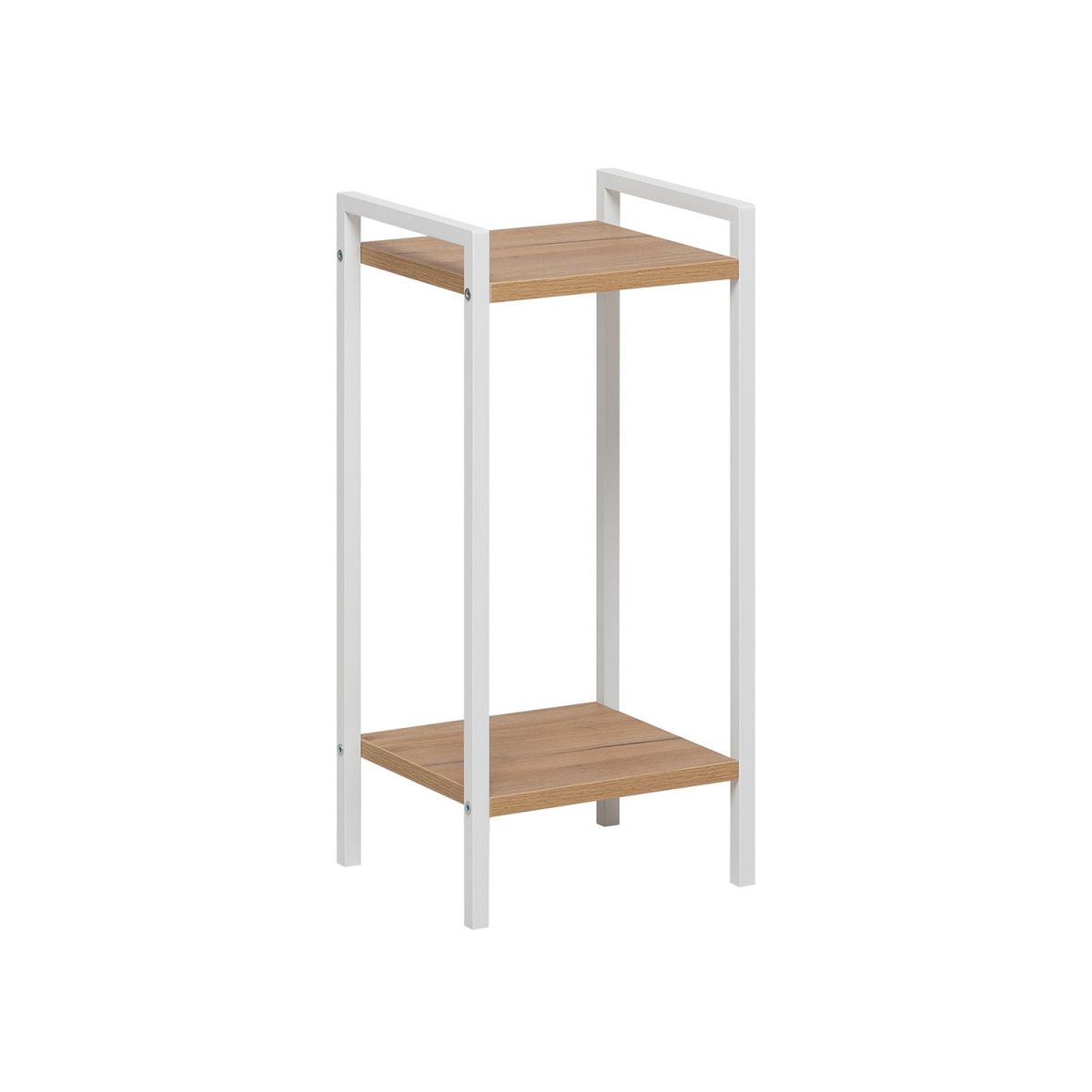 Подставка для цветов Leset Стилвуд 12, Белый Дуб крафт золотой