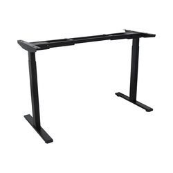 Подстолье для стола с электроприводом и регулировкой высоты, 2 мотора, память 3 уровня высоты,черный