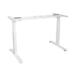Подстолье для стола с электроприводом и регулировкой высоты, 2 мотора, память 4 уровня высоты, белый