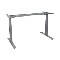 Подстолье для стола с электроприводом и регулировкой высоты, 2 мотора, память 4 уровня высоты, серый