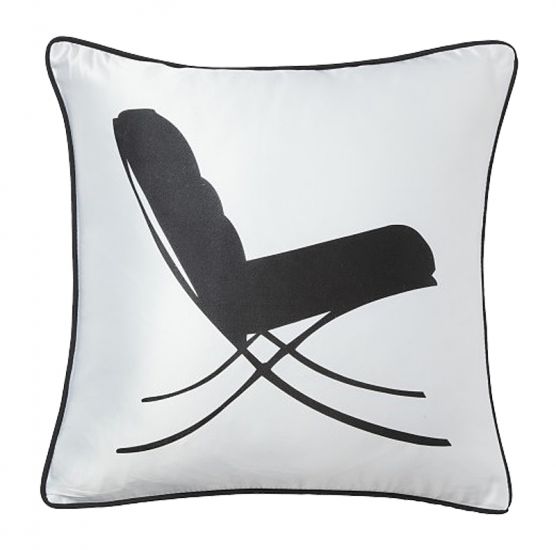 Подушка с креслом-качалкой Japanese Lounge White
