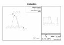 Подвесной светильник Maytoni MOD547PL-25G - 4