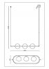 Подвесной светильник Maytoni MOD221PL-03BS - 3