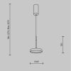 Подвесной светильник Maytoni MOD041PL-L15GB3K - 7